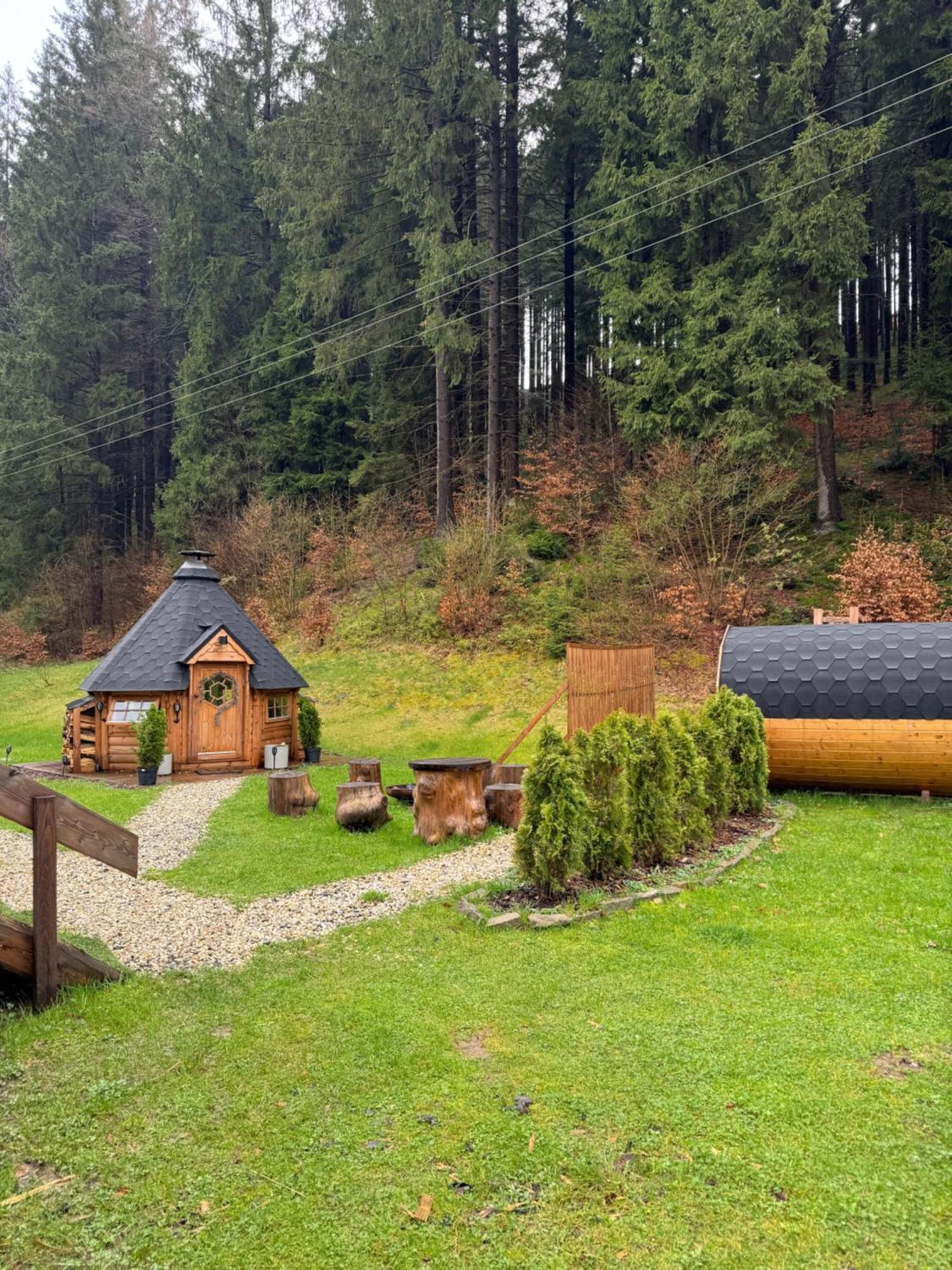 Villa Tiny House à Velké Karlovice Extérieur photo